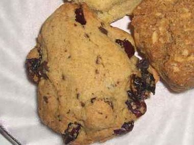 Brusinkové cookies
