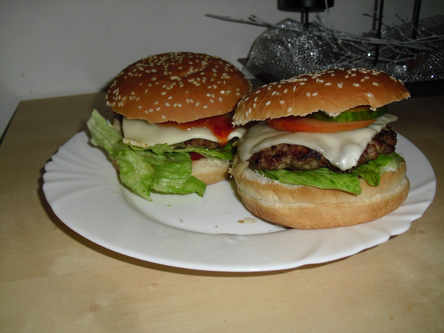 Domácí vepřové hamburgery recept
