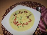Celerová krémová polévka s polentovo-sýrovými noky recept ...