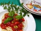 Špagety s pomarolou recept