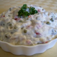 Rybí salát s majonézou recept