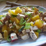 Vegetariánský salát s tofu recept