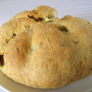 Rychlý domácí chléb s olivami recept