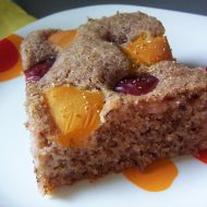 Švestkovo-meruňkový koláč recept