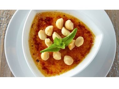 Crème Brûlée s makadamovými ořechy