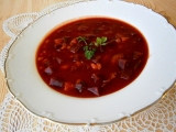 Pikantní polévka z červené řepy recept