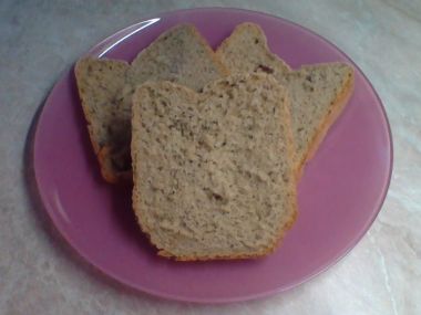 Pšeničný chléb s kmínem z domácí pekárny