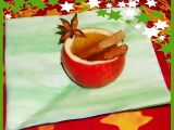 Vánoční drink pohoda v jablečném pohárku recept