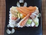 Rozházené sushi Chirashizushi recept