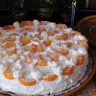 Mandarinkový dort s krémem recept