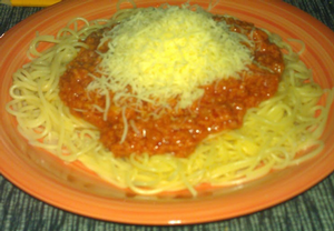 Omáčka šufrung na špagety