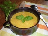 Krémová polévka z mrkve a fenyklu recept