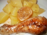 Medovo citronová stehýnka se zázvorem a rozmarýnem recept ...