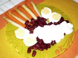 Rychlý chřestový salát s vejci recept
