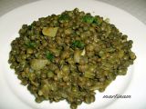Indická zelená čočka recept