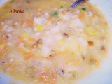 Zeleninovo-ovesná polévka s mungem recept
