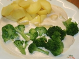 Brokolice v sýrové omáčce recept