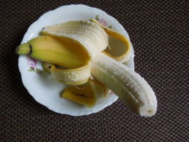 Banánový pudink s banány