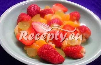 Barevný ovocný talíř recept  recepty pro děti