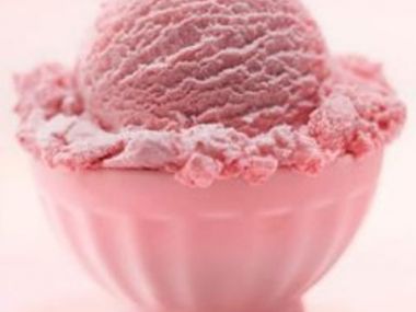 Jahodová zmrzlina 2