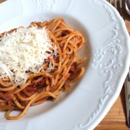 Špagety chorizo recept