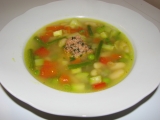 Zeleninová polévka s pestem (Soupe au Pistou) podle Julie Child ...