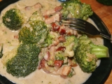 Brokolice v husté smetanové omáčce recept