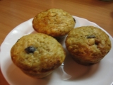 Rozinkový muffins s ovesnými vločkami recept