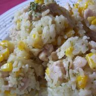 Kuřecí rizoto s kukuřicí recept