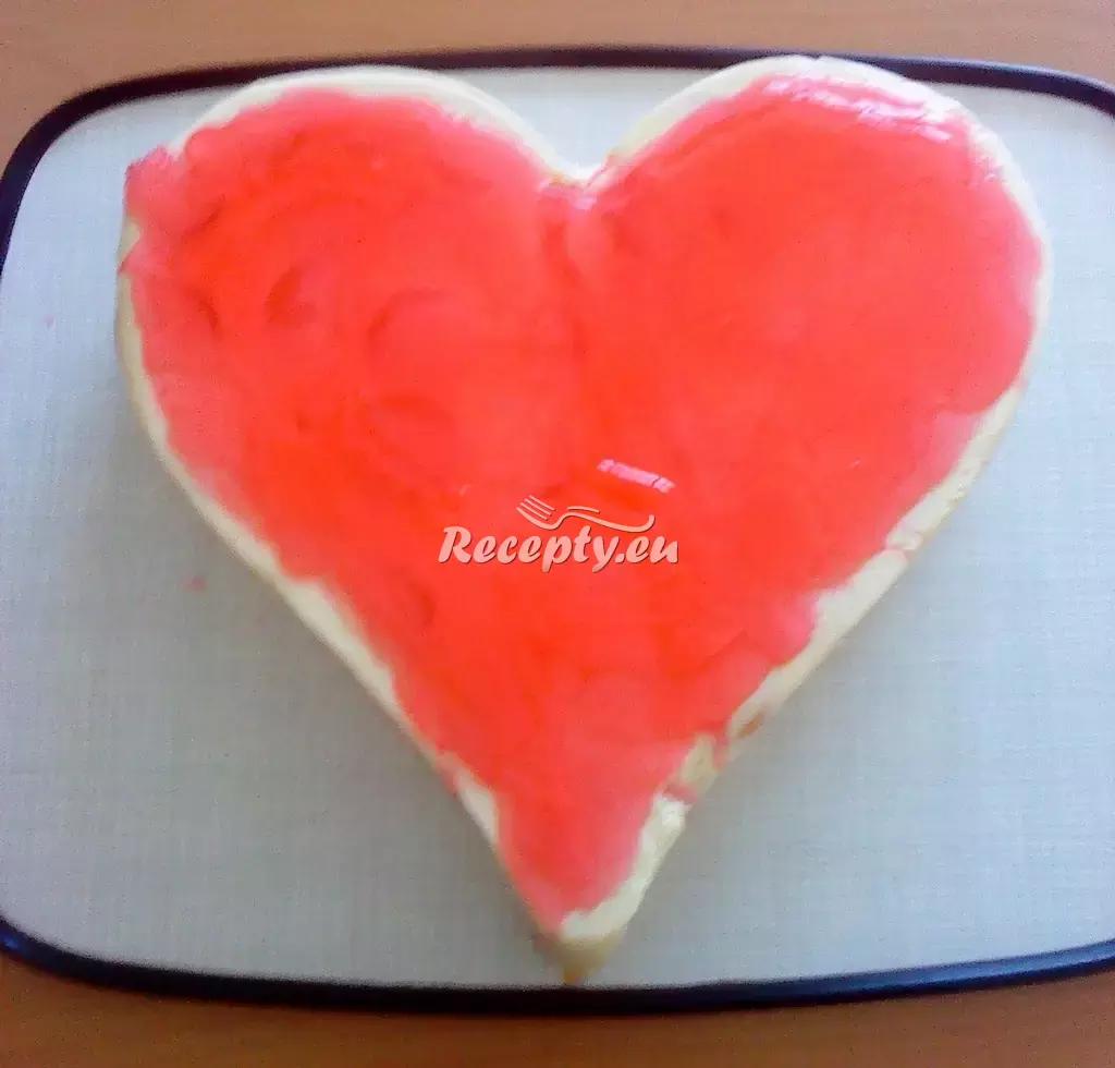 Valentýnské srdce z tvarohu recept  slavnostní pokrmy