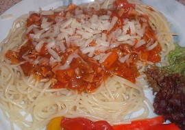 Les pates de la minute- Minutkové špagety recept