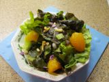 Mandlo-mandarinkový salát recept