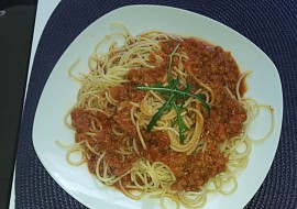 Boloňské špagety se sojou recept
