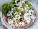 Těstovinový salát recept