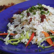 Rýže s rozinkami recept