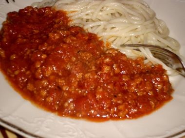 Výborná masová směs na špagety