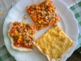 Pizza kari a zeleninová s tofu recept