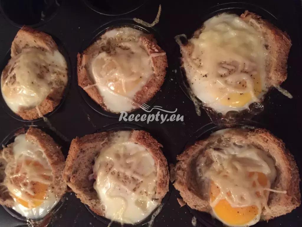 Maminčiny sýrové muffinky recept  předkrmy, snídaně