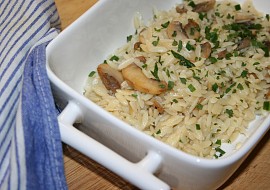 Sýrová těstovinová rýže (orzo) recept