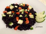 Salát z černé rýže s avokádem recept