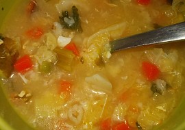 Kapustová polévka s ovesnými vločkami recept
