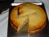 Broskvový koláč z křehkého těsta recept