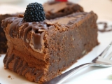 Čokolískový dort bez mouky recept