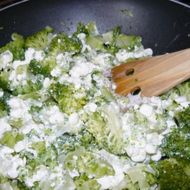 Cottage omáčka s brokolicí recept