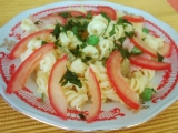 Těstovinový salát s kari recept