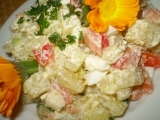 Odlehčený bramborový salát recept