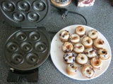 Borůvkové Donuts  Donut maker recept