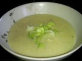 Krémová pórková polévka s kuskusem recept