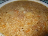 Chlebová polévka s brambory a mrkví recept