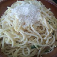 Špagety s vejcem a smetanou recept